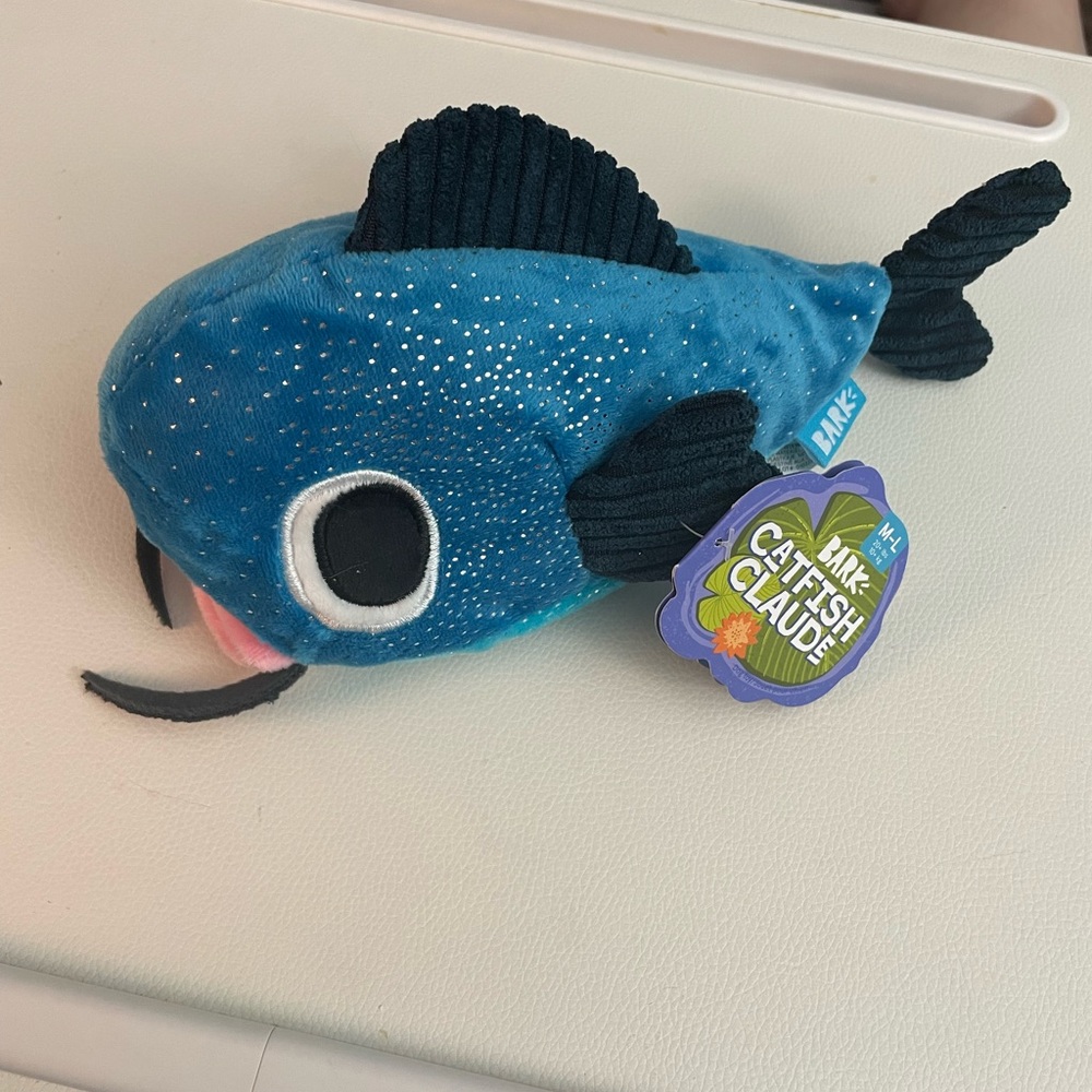 NWT Bark Catfish Claude dog toy - Picture 2 of 8